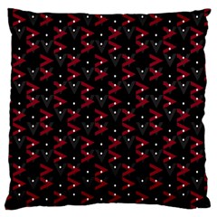 Intricate Polygons Pattern Large Cushion Case (one Side) by dflcprints