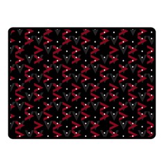 Intricate Polygons Pattern Double Sided Fleece Blanket (small)  by dflcprints