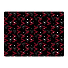 Intricate Polygons Pattern Double Sided Flano Blanket (mini)  by dflcprints