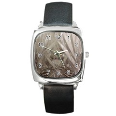 Cut Crystal Square Metal Watch by DeneWestUK