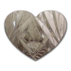 Cut Crystal Heart Mousepads