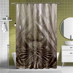 Cut Crystal Shower Curtain 48  X 72  (small)  by DeneWestUK