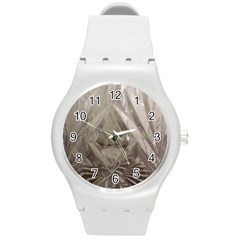 Cut Crystal Round Plastic Sport Watch (m) by DeneWestUK