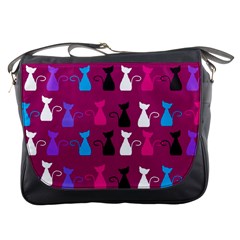 Cats Messenger Bags by luizavictorya72