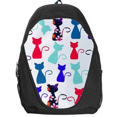 Cats Backpack Bag by luizavictorya72