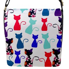 Cats Flap Messenger Bag (s) by luizavictorya72