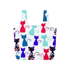 Cats Full Print Recycle Bags (s)  by luizavictorya72