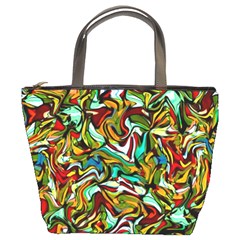 Artwork By Patrick-colorful-46 Bucket Bags by ArtworkByPatrick