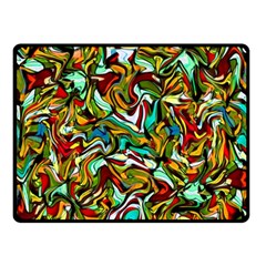 Artwork By Patrick-colorful-46 Double Sided Fleece Blanket (small)  by ArtworkByPatrick