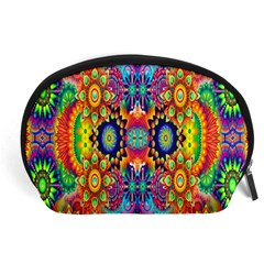 Artwork By Patrick-colorful-47 Accessory Pouches (large)  by ArtworkByPatrick