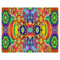 Artwork By Patrick-colorful-47 Double Sided Flano Blanket (medium)  by ArtworkByPatrick