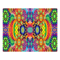 Artwork By Patrick-colorful-47 Double Sided Flano Blanket (large)  by ArtworkByPatrick