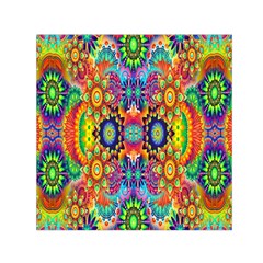 Artwork By Patrick-colorful-47 Small Satin Scarf (square) by ArtworkByPatrick