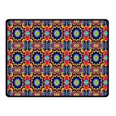 Artwork By Patrick-colorful-47 1 Double Sided Fleece Blanket (small)  by ArtworkByPatrick