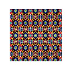 Artwork By Patrick-colorful-47 1 Small Satin Scarf (square) by ArtworkByPatrick