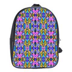 Artwork By Patrick-colorful-48 School Bag (xl) by ArtworkByPatrick