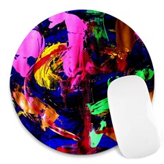 Global Warming 1 Round Mousepads by bestdesignintheworld