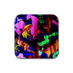 Global Warming 1 Rubber Coaster (square)  by bestdesignintheworld