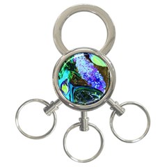 Lilac And Lillies 1 3-ring Key Chains by bestdesignintheworld