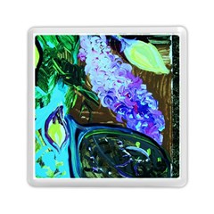 Lilac And Lillies 1 Memory Card Reader (square) 