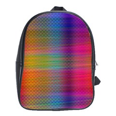 Colorful Sheet School Bag (large) by LoolyElzayat