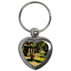 Hot Day In Dallas 25 Key Chains (heart)  by bestdesignintheworld