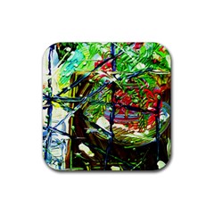 Depression 5 Rubber Coaster (square)  by bestdesignintheworld