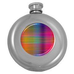 Colorful Sheet Round Hip Flask (5 Oz) by LoolyElzayat