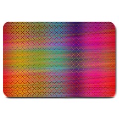 Colorful Sheet Large Doormat  by LoolyElzayat