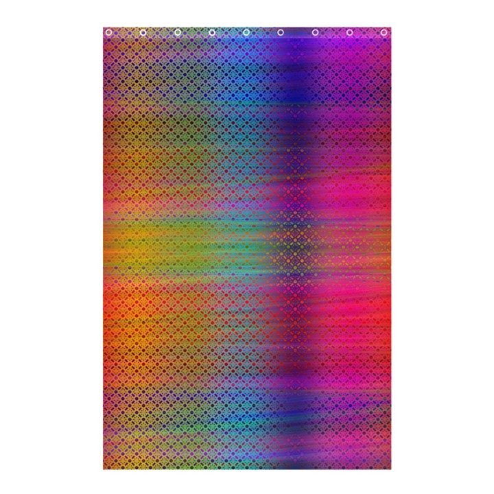 Colorful Sheet Shower Curtain 48  x 72  (Small) 