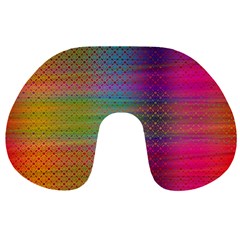 Colorful Sheet Travel Neck Pillows by LoolyElzayat