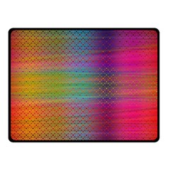 Colorful Sheet Double Sided Fleece Blanket (small)  by LoolyElzayat