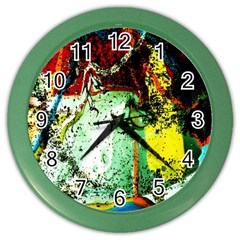 Coffee Land 2 Color Wall Clocks by bestdesignintheworld