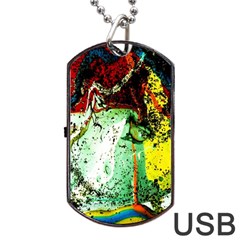 Coffee Land 2 Dog Tag Usb Flash (two Sides) by bestdesignintheworld