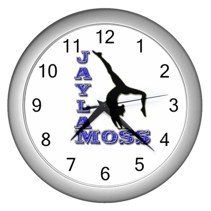 Jay3new Copy Wall Clocks (Silver) 