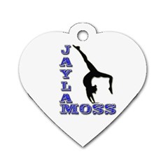 Jay3new Copy Dog Tag Heart (two Sides) by jaylamoss