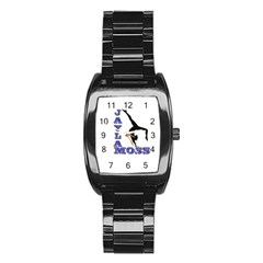 Jay3new Copy Stainless Steel Barrel Watch