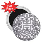 Chinese Traditional Pattern 2.25  Magnets (100 pack)  Front