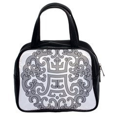 Chinese Traditional Pattern Classic Handbags (2 Sides) by Nexatart