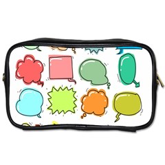 Set Collection Balloon Image Toiletries Bags by Nexatart