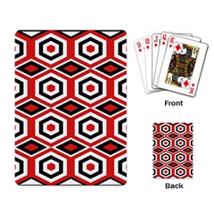 Motif Batik Design Decorative Playing Card by Nexatart