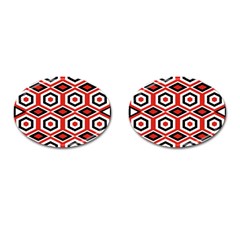 Motif Batik Design Decorative Cufflinks (oval)