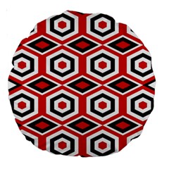 Motif Batik Design Decorative Large 18  Premium Round Cushions