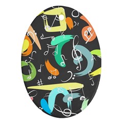 Repetition Seamless Child Sketch Ornament (oval) by Nexatart