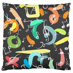 Repetition Seamless Child Sketch Large Cushion Case (one Side)