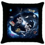 We found Laika Throw Pillow Case (Black) Front