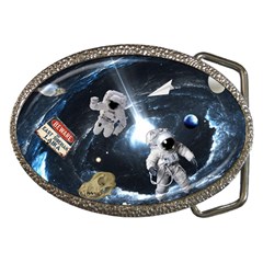 We Found Laika Belt Buckles by Valentinaart