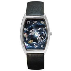 We Found Laika Barrel Style Metal Watch