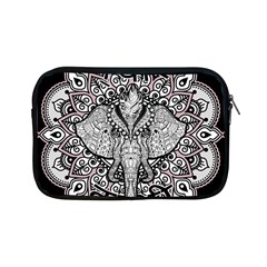 Ornate Hindu Elephant  Apple Ipad Mini Zipper Cases by Valentinaart