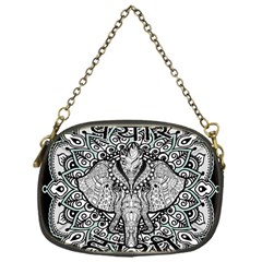 Ornate Hindu Elephant  Chain Purses (one Side)  by Valentinaart